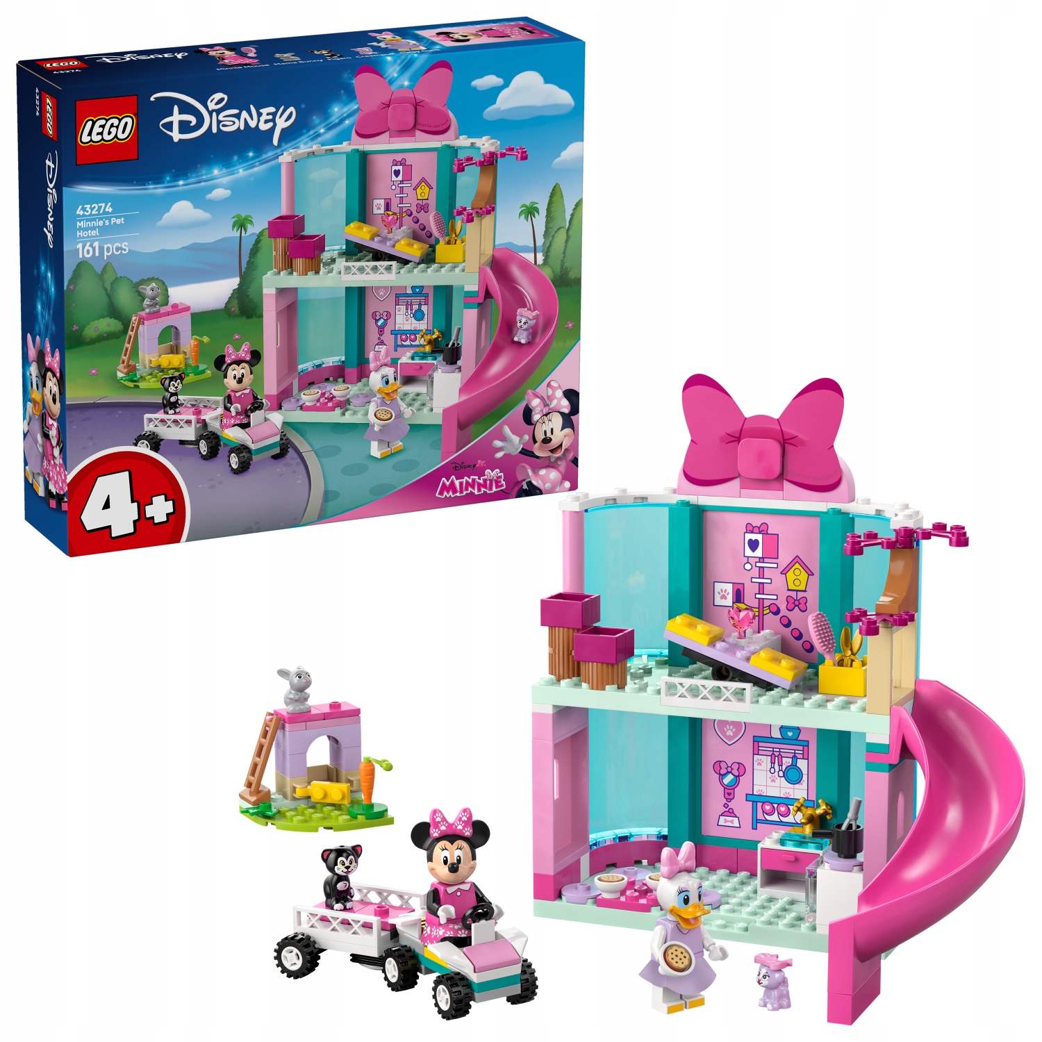 Lego Disney 43274 Minnie a hotel pro domácí mazlíčky