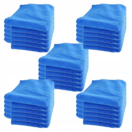 

25x Miękka Mikrofibra do auta szmatka 30x30 220gsm