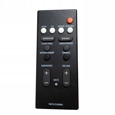 Remote Control for Soundbar Yamaha FSR78 YAS-106 YAS-207 ATS-1060 YAS-107 A