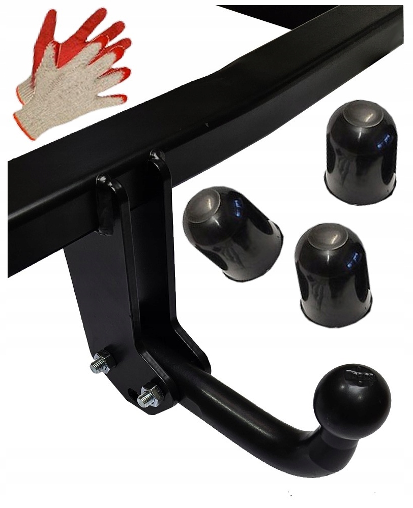 HAK HOLOWNICZY+OSŁONKI VW VOLKSWAGEN PASSAT B7 3C SEDAN+KOMBI+4x4 2010-2014 Uciąg 2200 kg