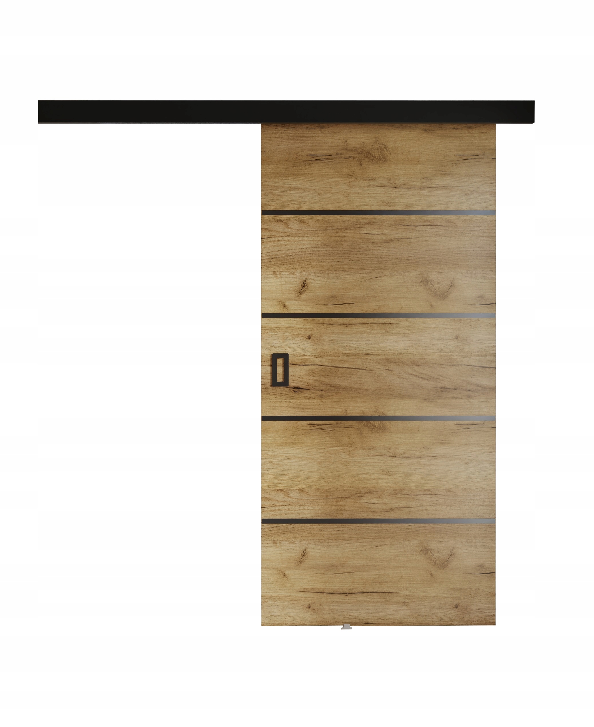 Posuvné nástěnné dveře Wermo Plus 80 s krycím krytem