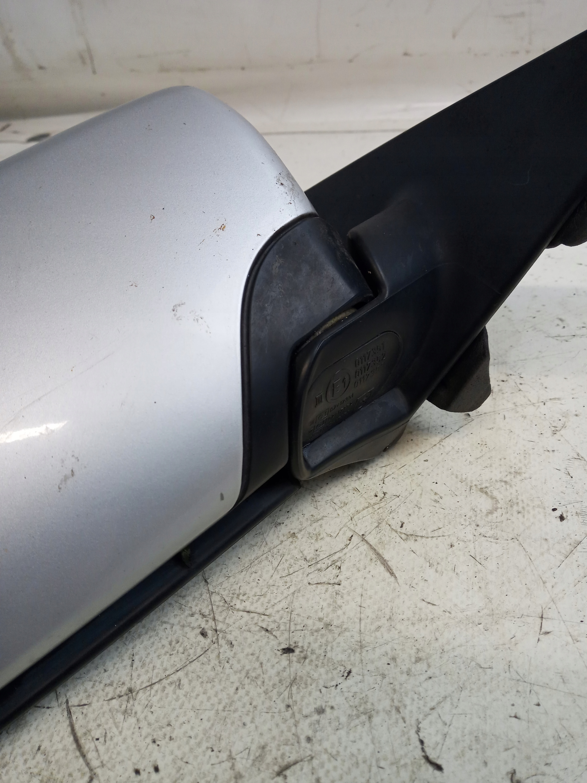 mirror right BMW E46 sedan KOMBI 5 PIN TITANSILBER 354
