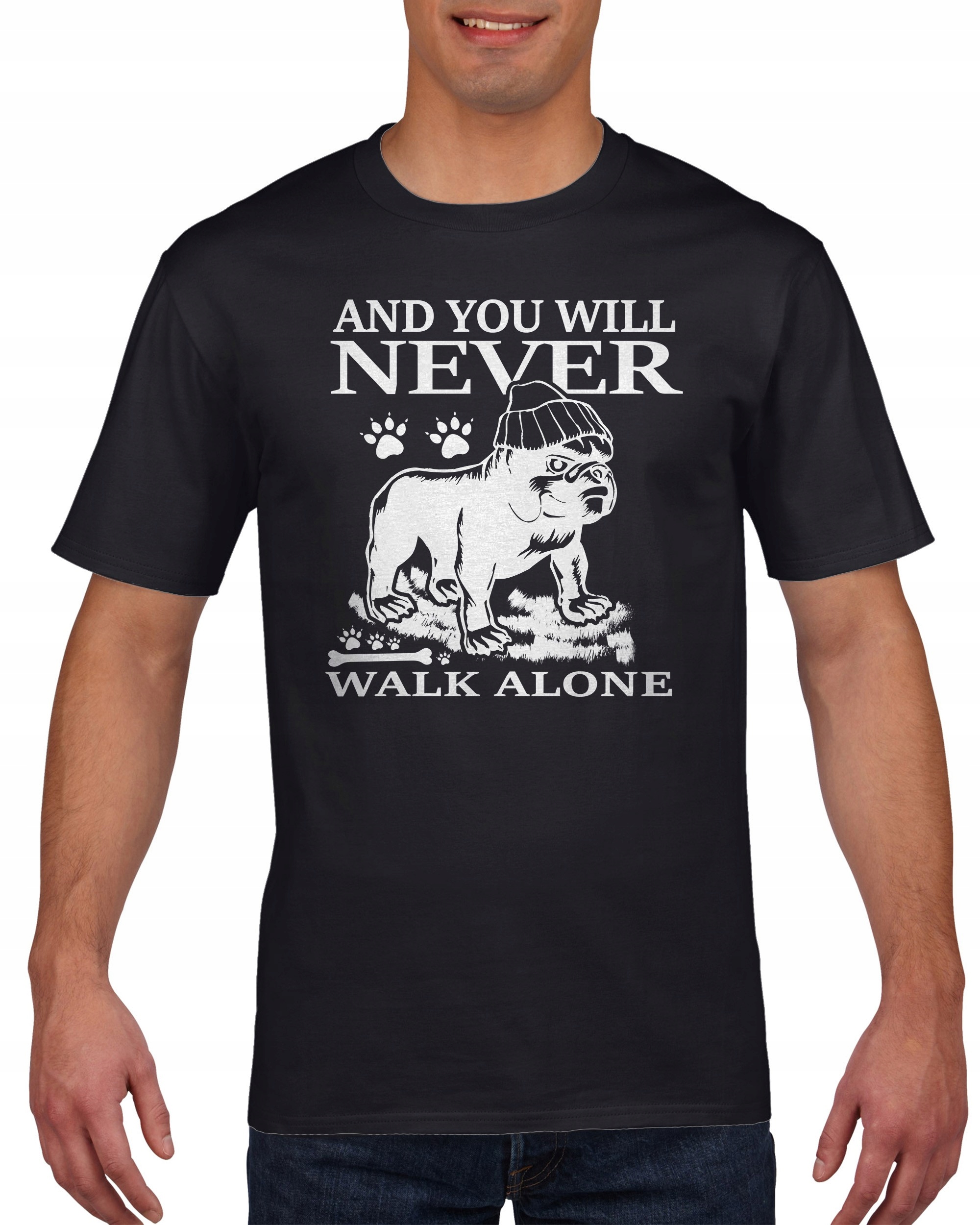 

Koszulka męska You will never walk alone XXL
