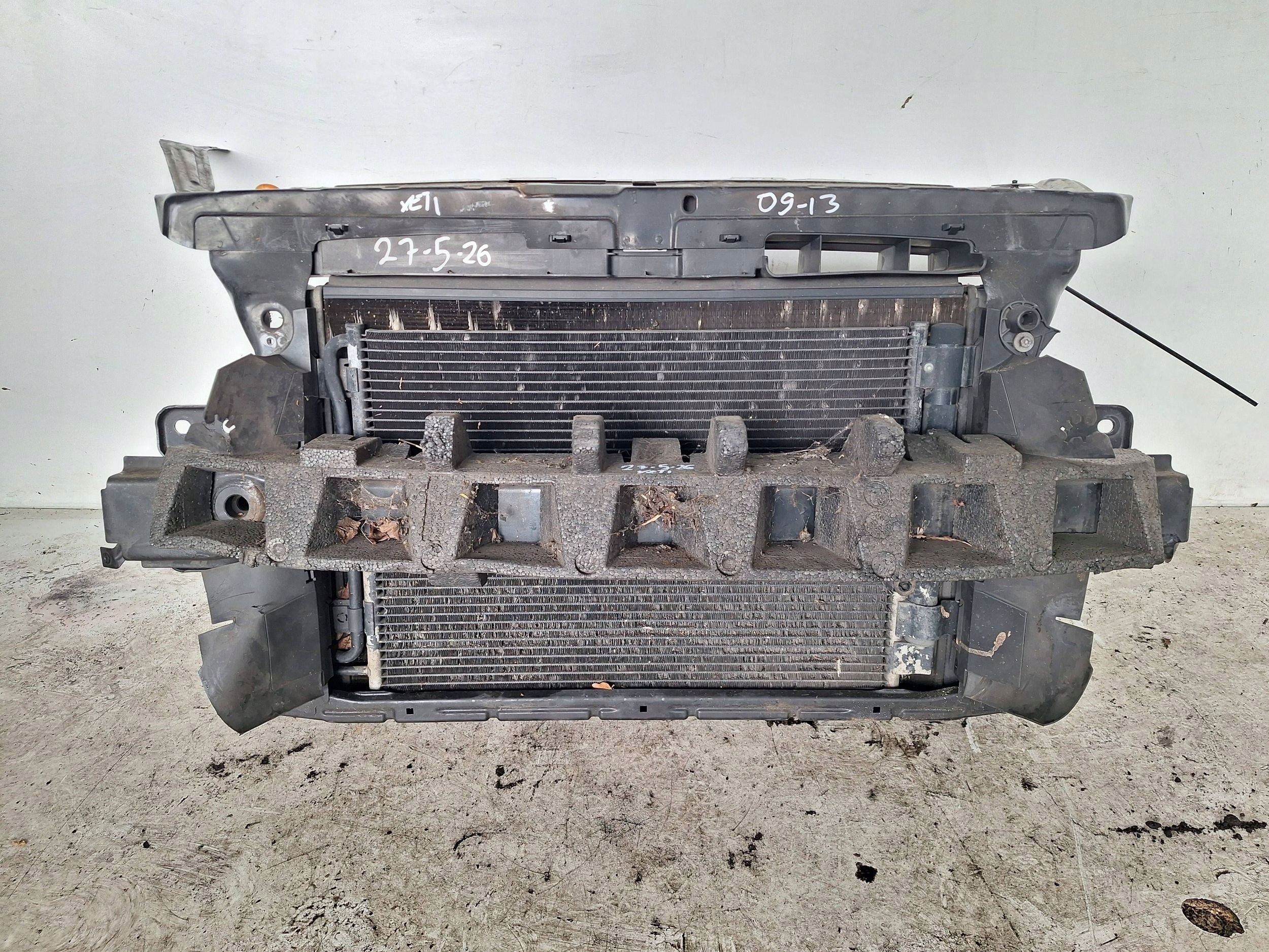 SKODA YETI 5L 09-13 support panel for radiators 1.2 TSI