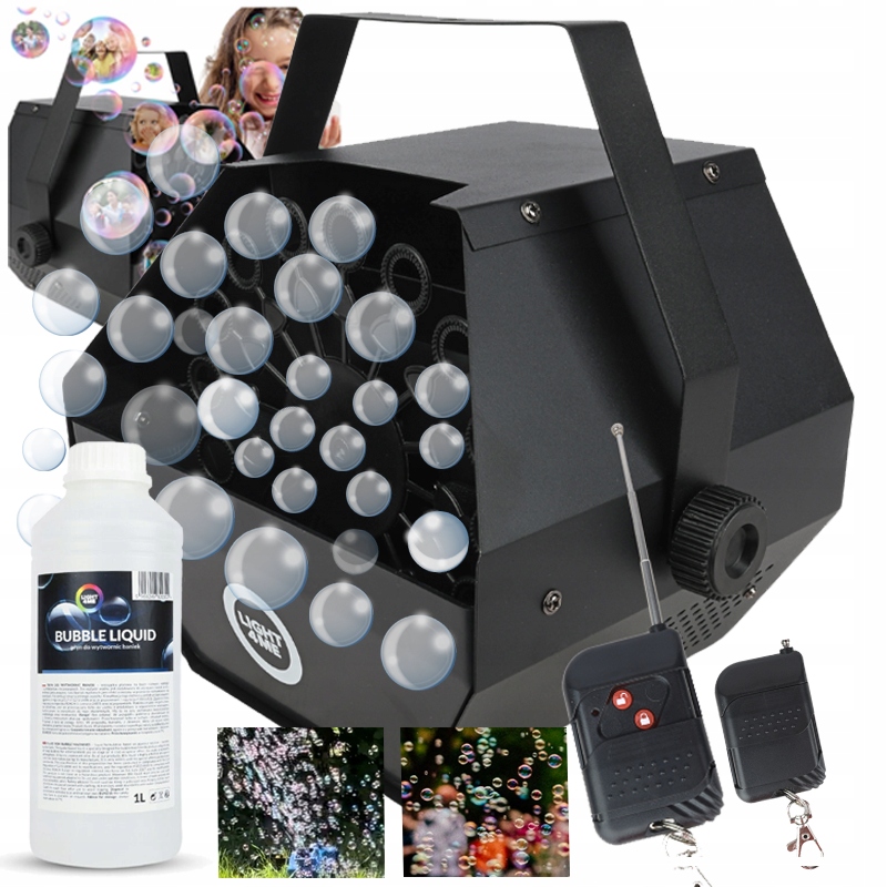 Výrobník Mýdlových Bublin Stroj Na Bubliny Bublina Pilot Kapalina 1L