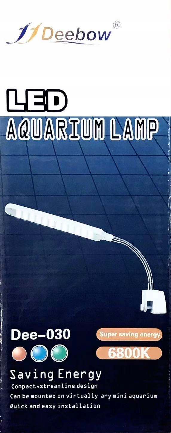 Energeticky úsporná Led lampa do akvária Deebow Dee-030 – 6800K