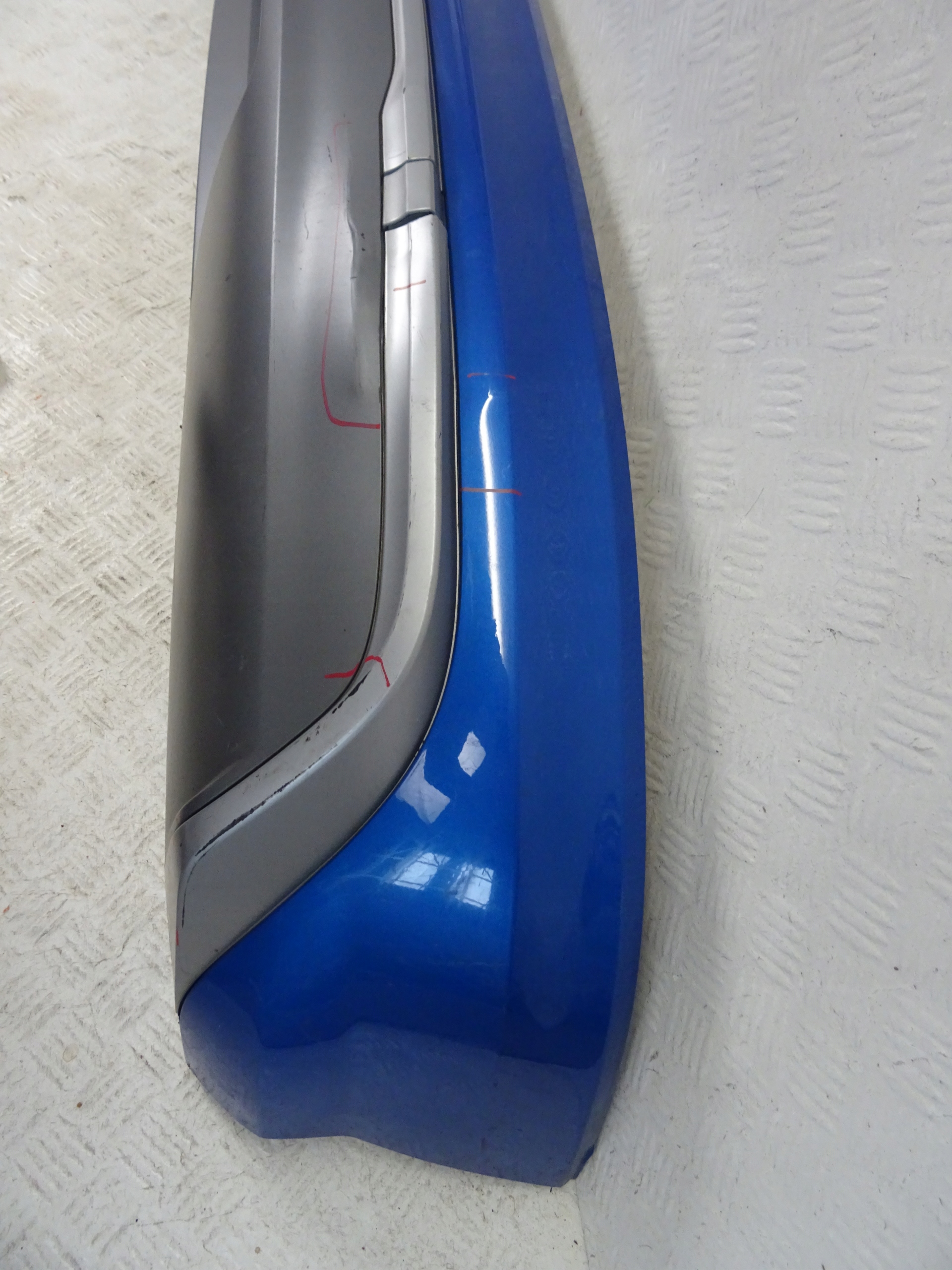 bumper rear rear part diffuser accessories AUDI Q2 S-LINE 81A807323A