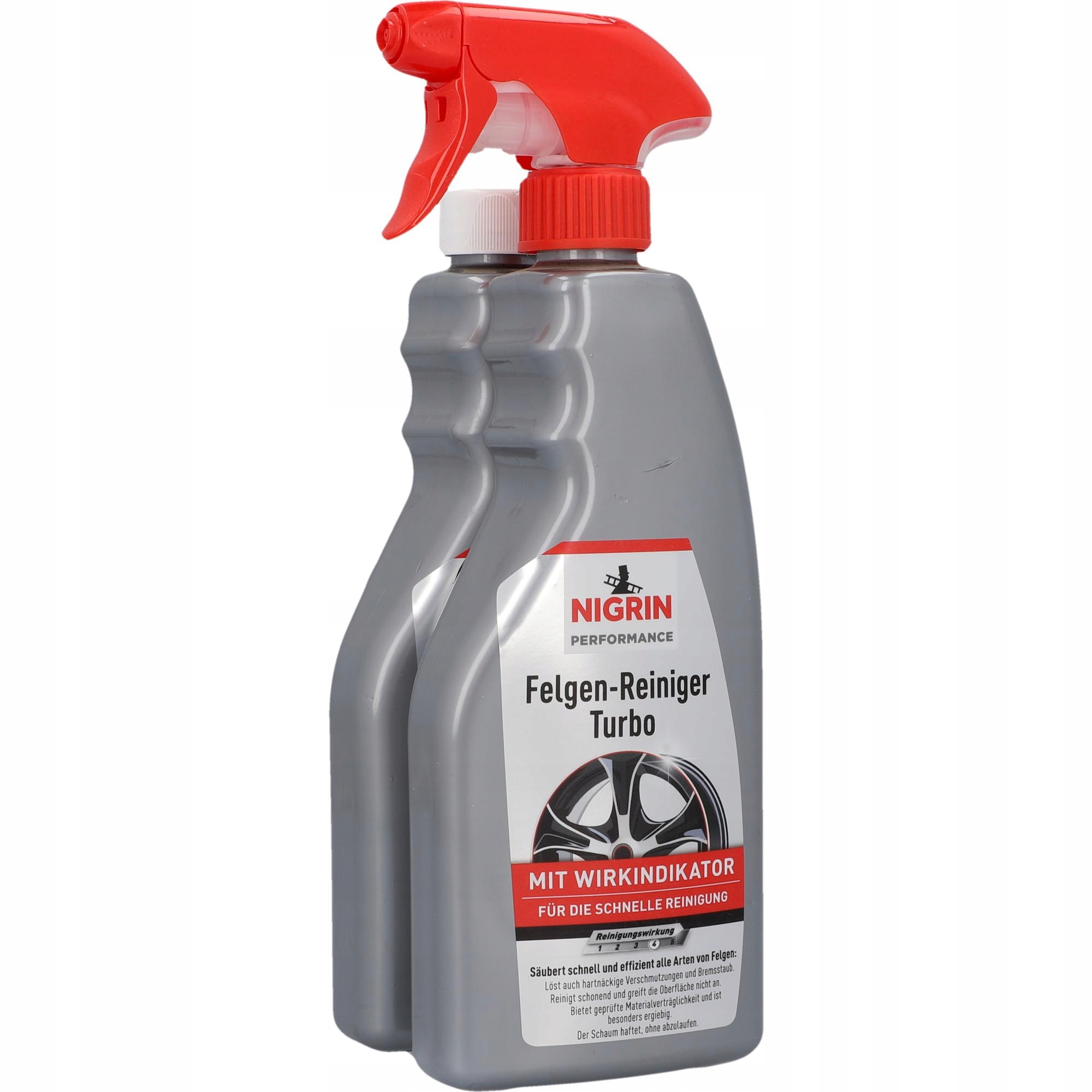 Płyn do Mycia Felg PERFORMANCE TURBO 500ml + 500ml NIGRIN