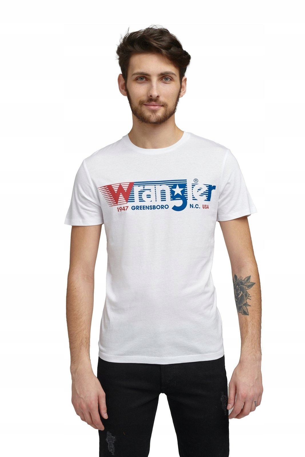 

Wrangler Ss Tee White W7D2FQ989 XXL