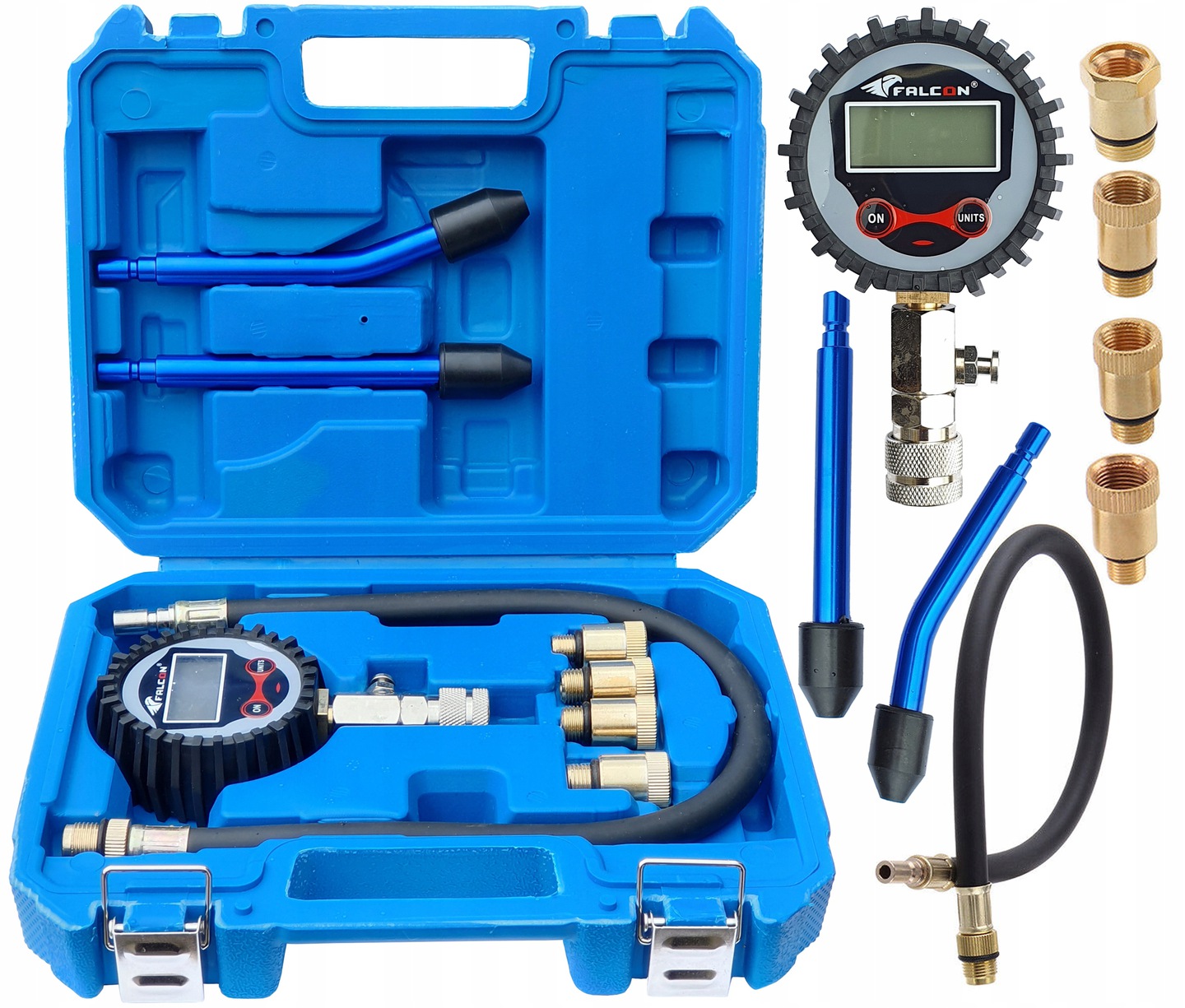 Elektronický Tester Kompresního Tlaku U Benzínových Motorů LCD