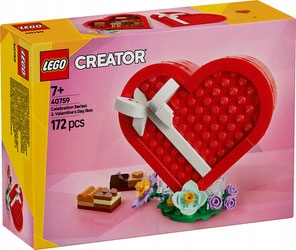 Lego 40759 Walentynkowe pudełko Serce Unikat Vip Dla Zakochanych Lego