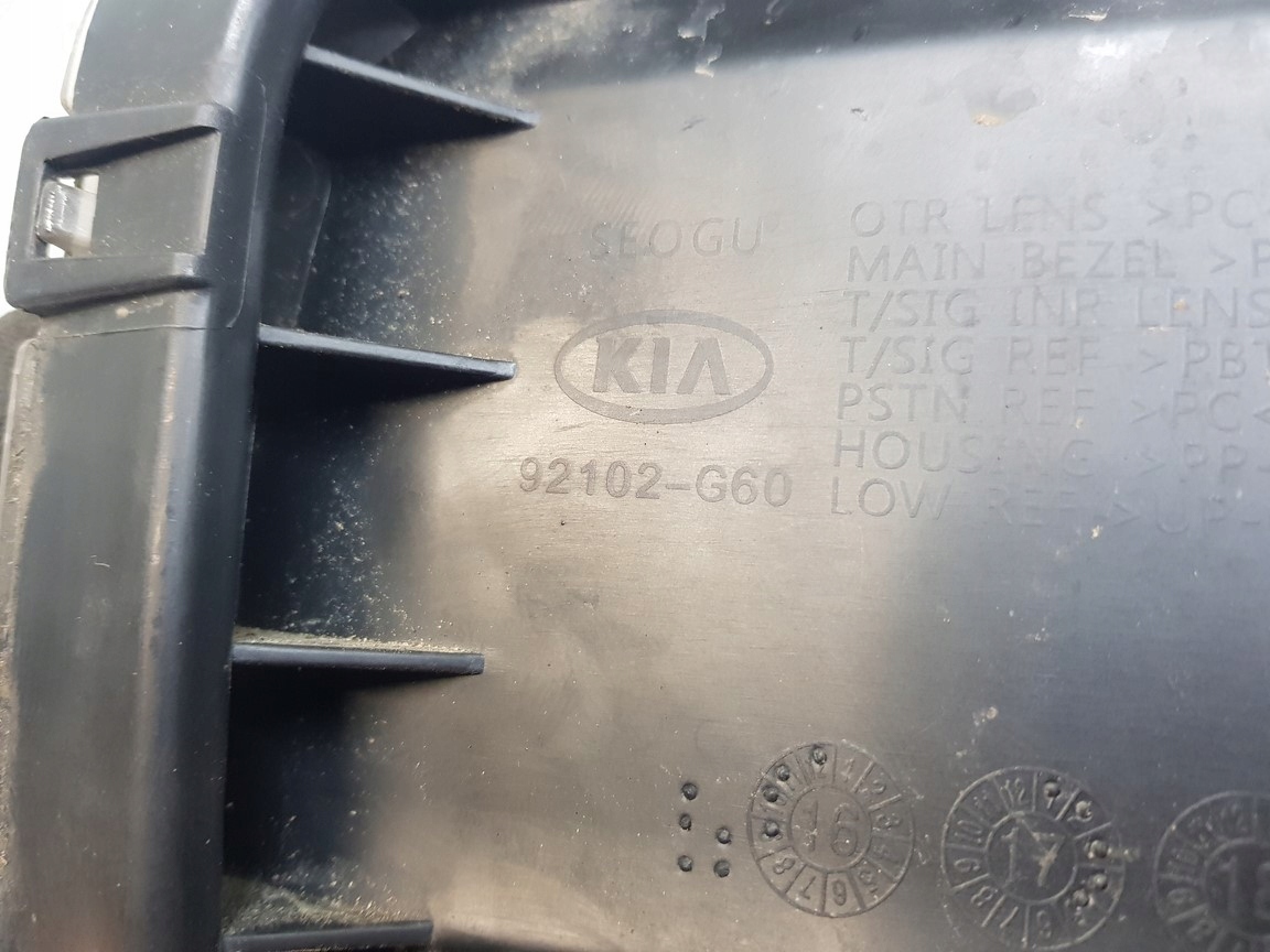 KIA PICANTO III light right front 92102-G60 2017