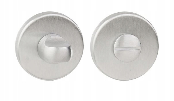 Rozeta kulatá pro Wc Slin, matný chrom