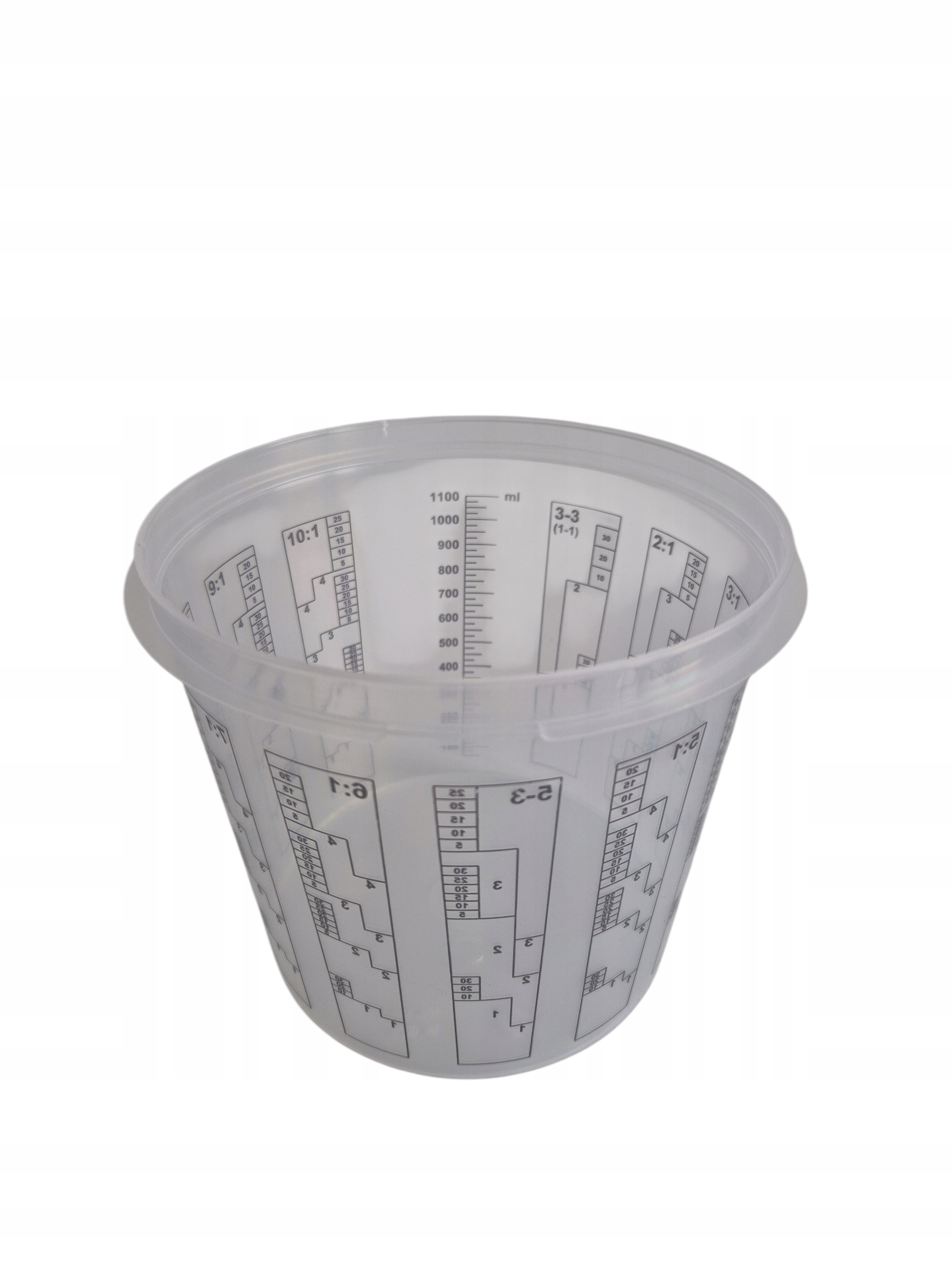 Kubek lakierniczy z podziałką 1400 ml do mieszania farb i lakierów