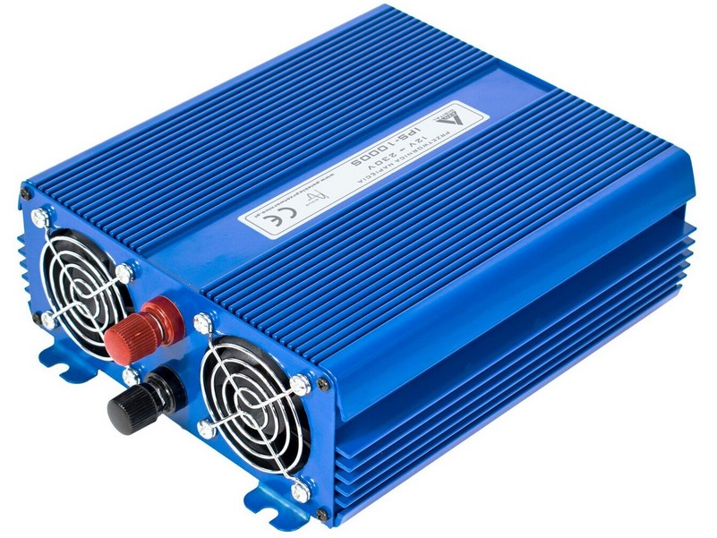 

Przetwornica napięcia 1000W 12/230V Czysty Sinus