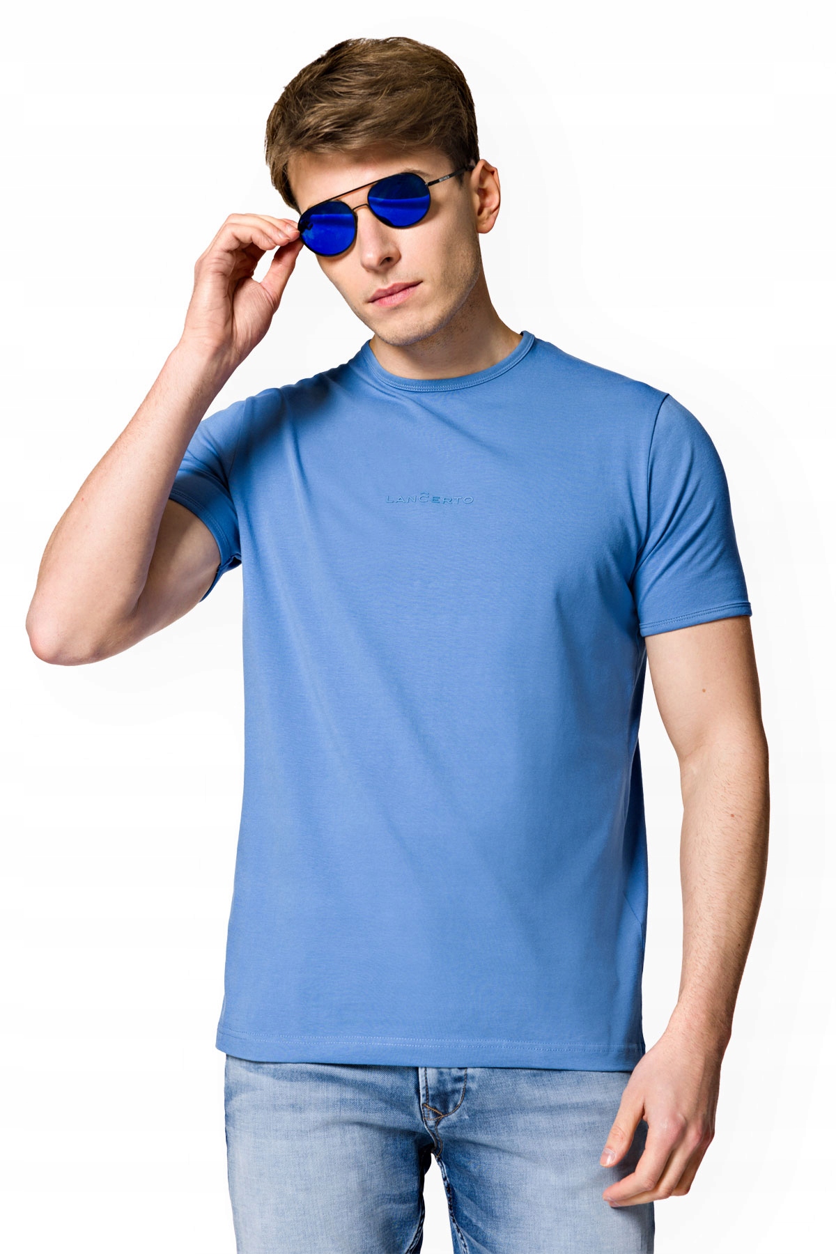 

Koszulka T-shirt Niebieska Logo Steph Lancerto L