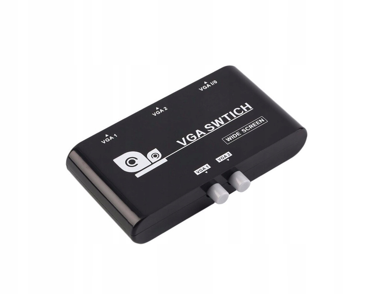 Switch VGA 1 z 2 albo 2 do 1 selektor VGA jak KVM EAN (GTIN) 5905249879736