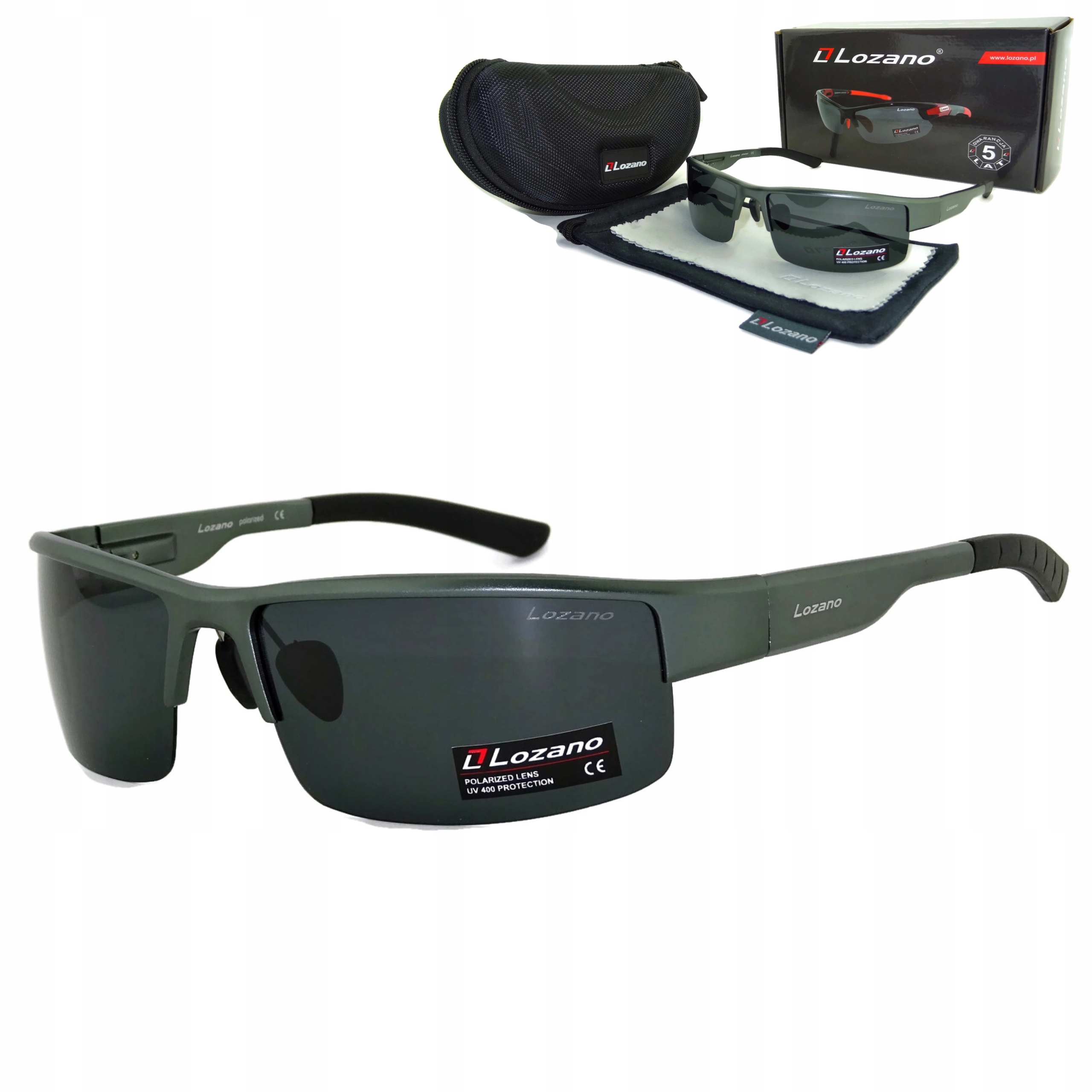 Pánské Brýle S Polarizací Pro Jízdu I Každodenní Použití, Uv Ochrana Pouzdro