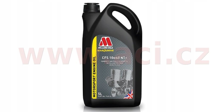Millers Oils Cfs 10W60 Nt+ plne syntetický, 5 l 79655