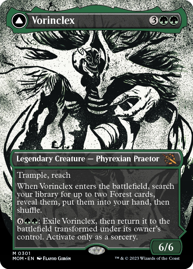 Mtg Vorinclex *Ichor Borderless* (mr)