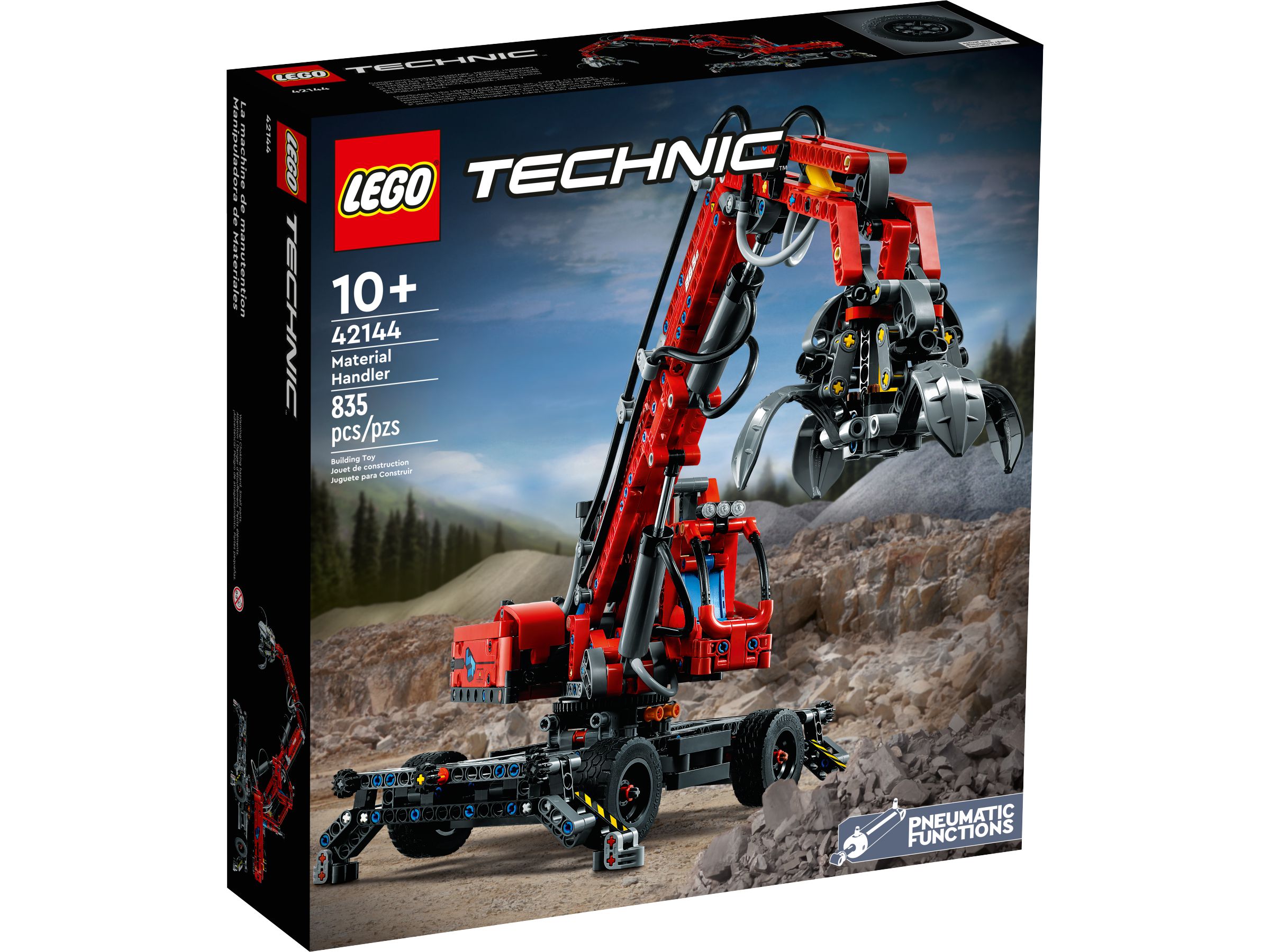 

Lego 42144 Technic Dźwig Z Chwytakiem