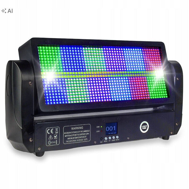 Jevištní Stroboskop Estrádní Blinder Osvětlovač Led Efekt Rgb+cw IP20