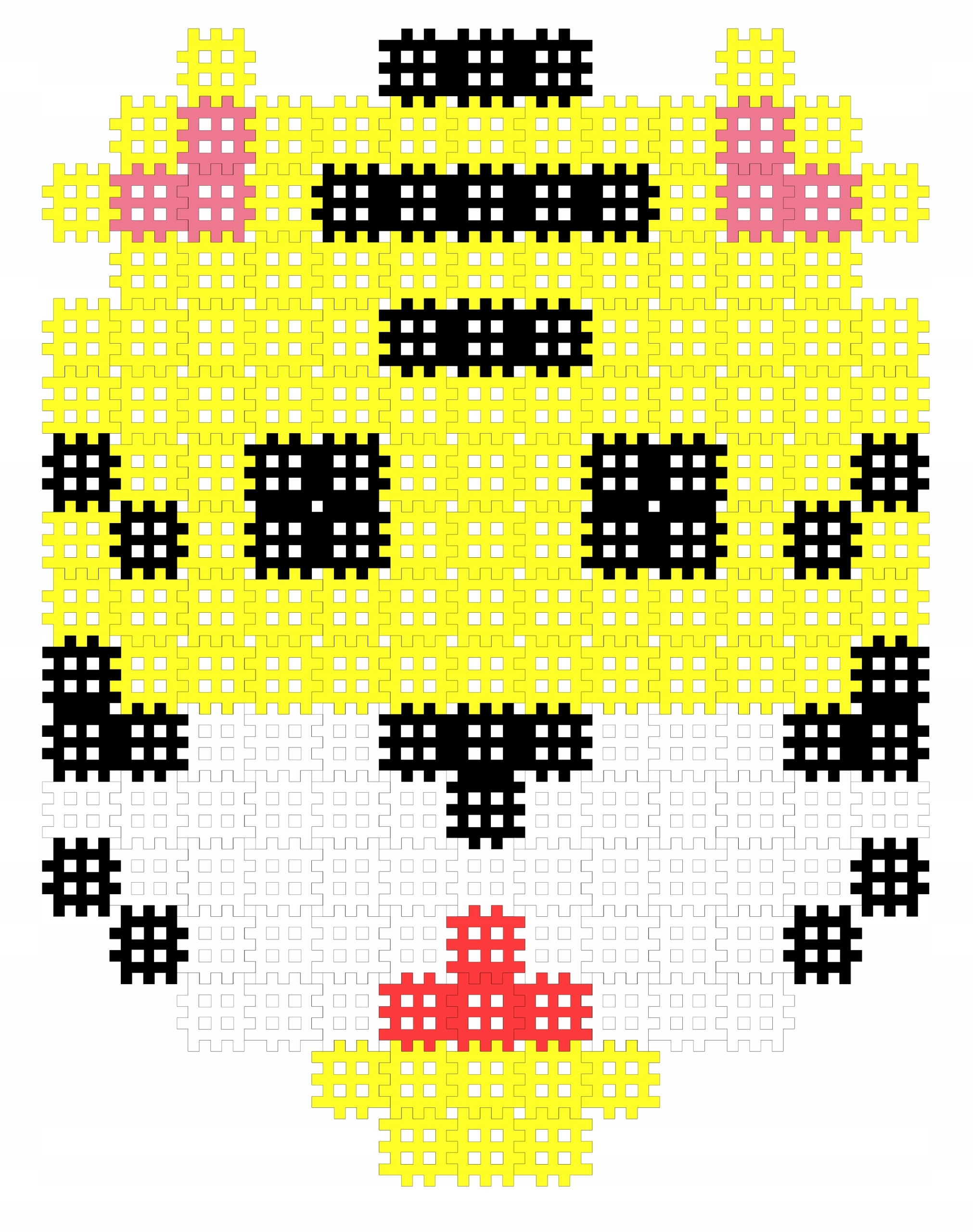 

Micro Waffle Mini Wafle Tygrys 230 elementów