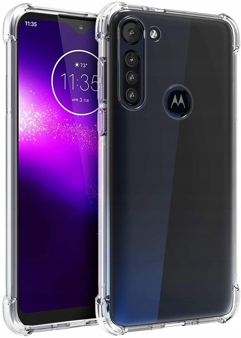 

Etui Pancerne Przezroczyste do Motorola Moto G8