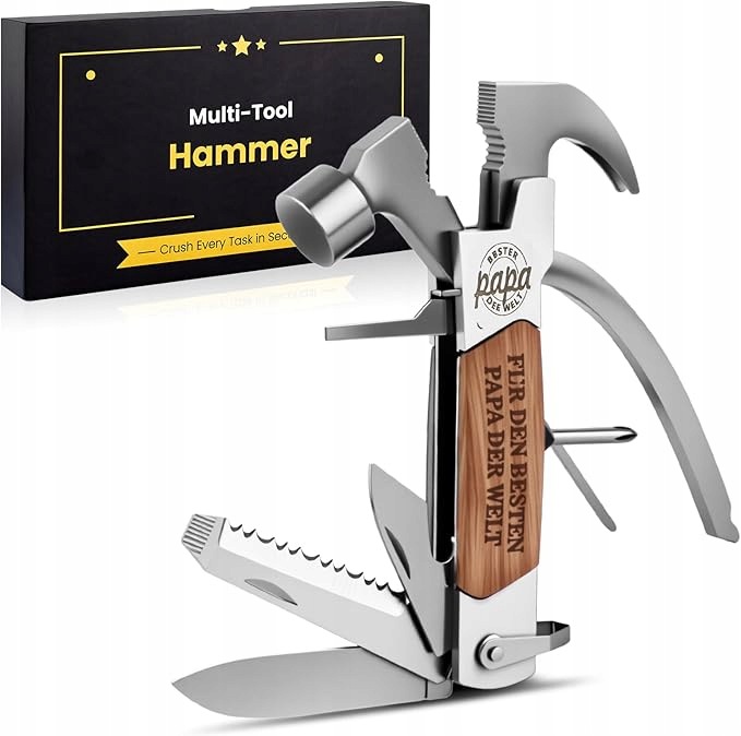 Zestaw Prezentowy Dla Najlepszego Taty Z Multitool 12 w 1, gadżety