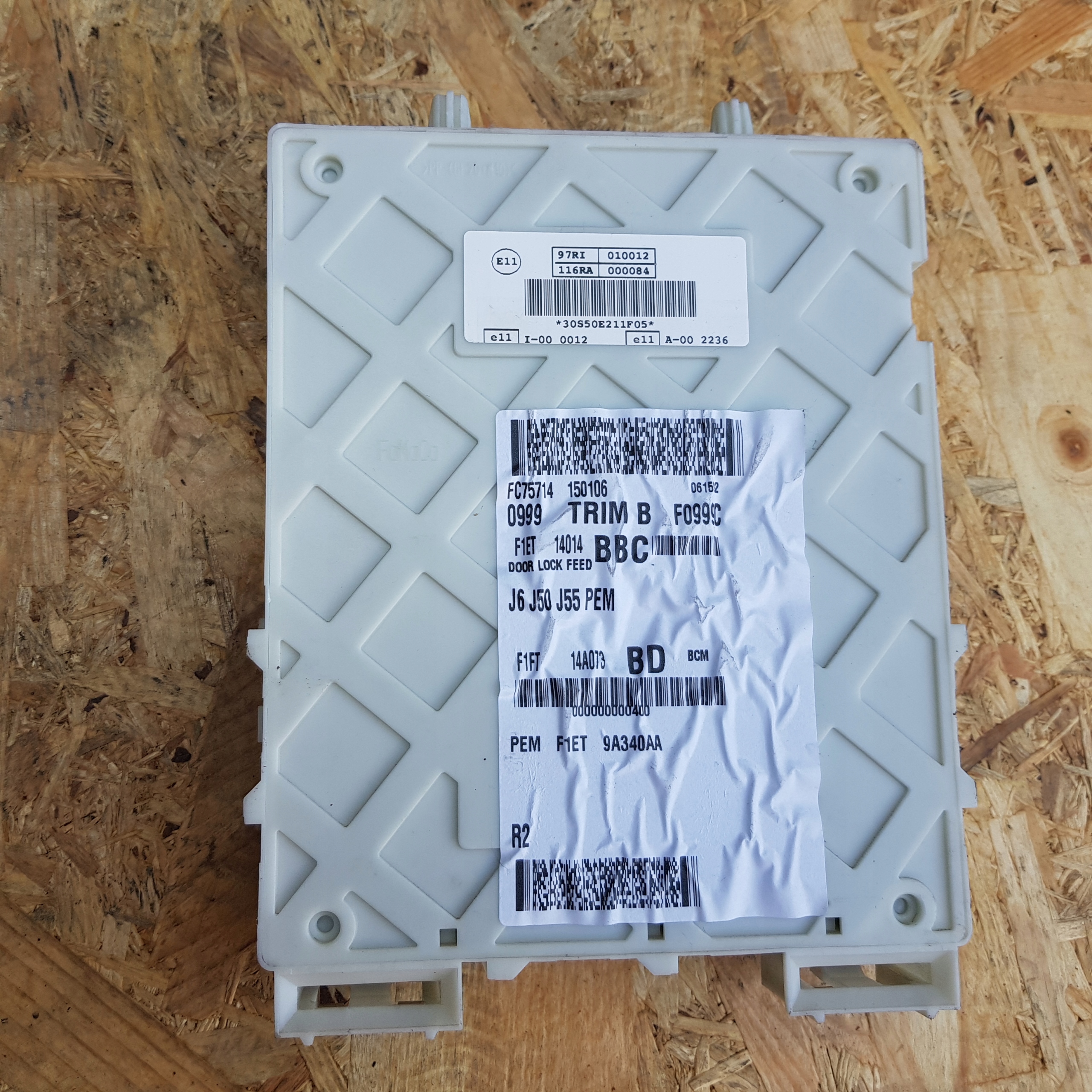 FORD FOCUS MK3 comfort control unit BSI F1FT-14A073-BD