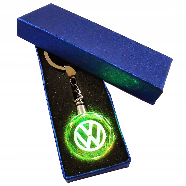

Brelok świecący Volkswagen Vw led kryształ
