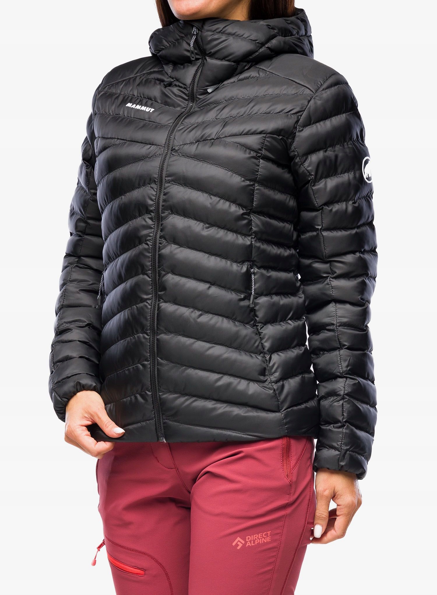 Kurtka ocieplana damska Mammut Albula In Hooded Jacket black M