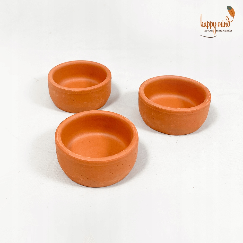 

Świecznik ceramiczny glina, naturalny tealight