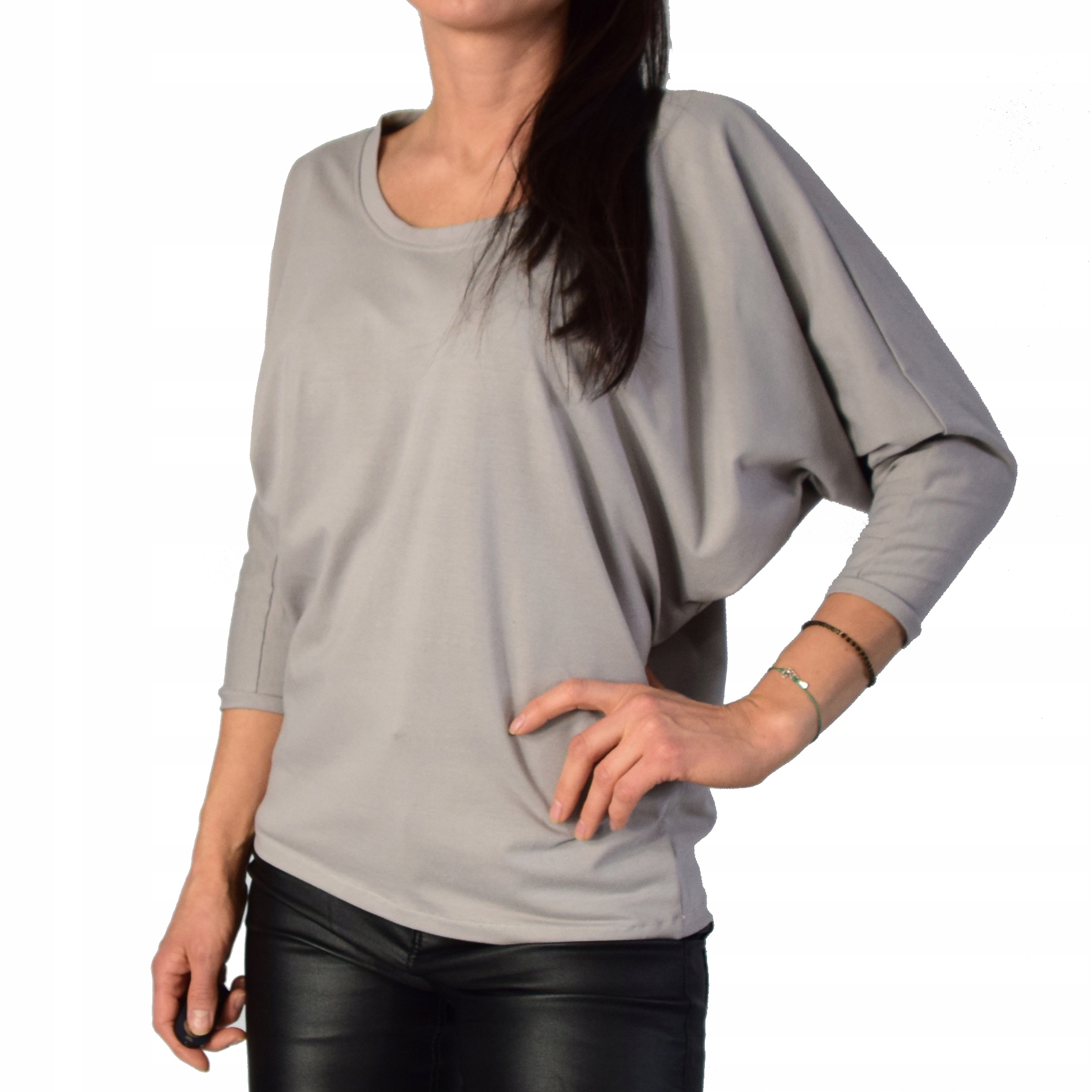 

M/L Elza bluzka nietoperz singiel baw. 1205