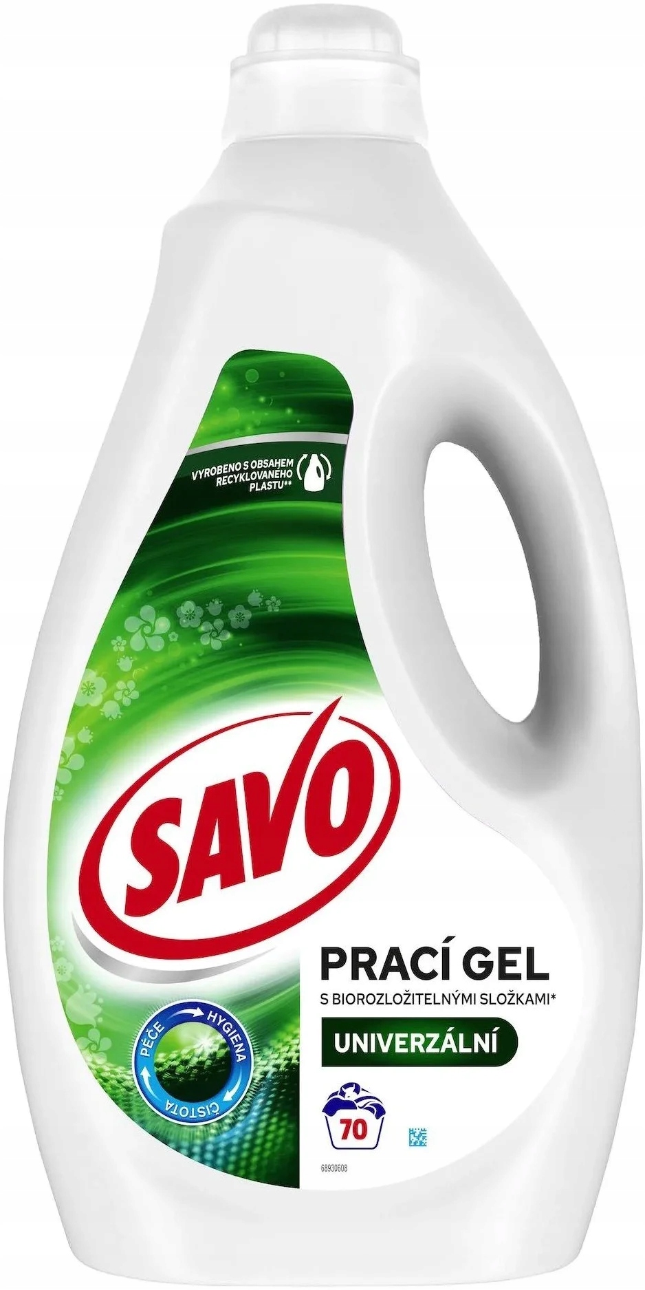 Levně Savo Bez chloru Universal Prací gel, 70 pracích dávek, 3,5 l