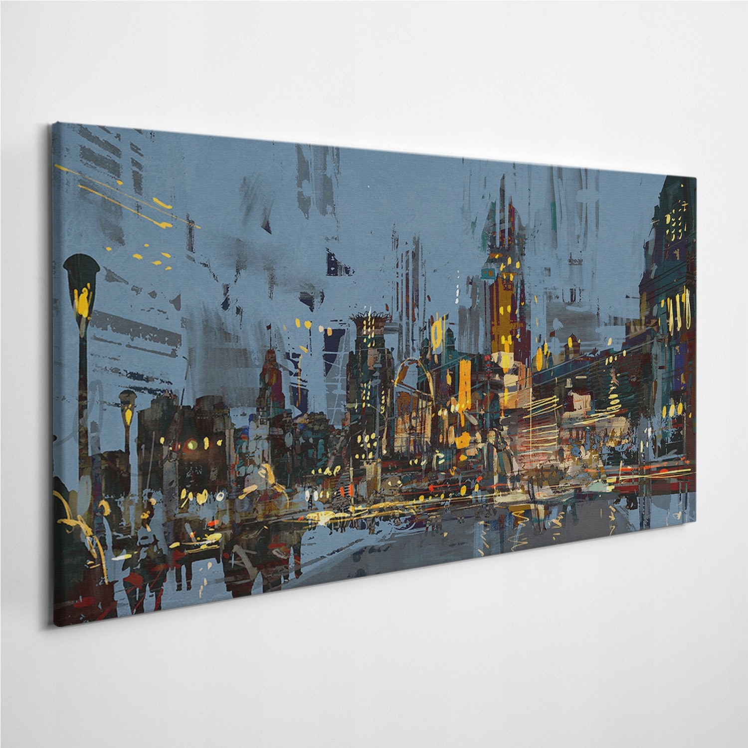 

Zdjęcie na foto-obrazie Miasto Noc Ludzie 100x50