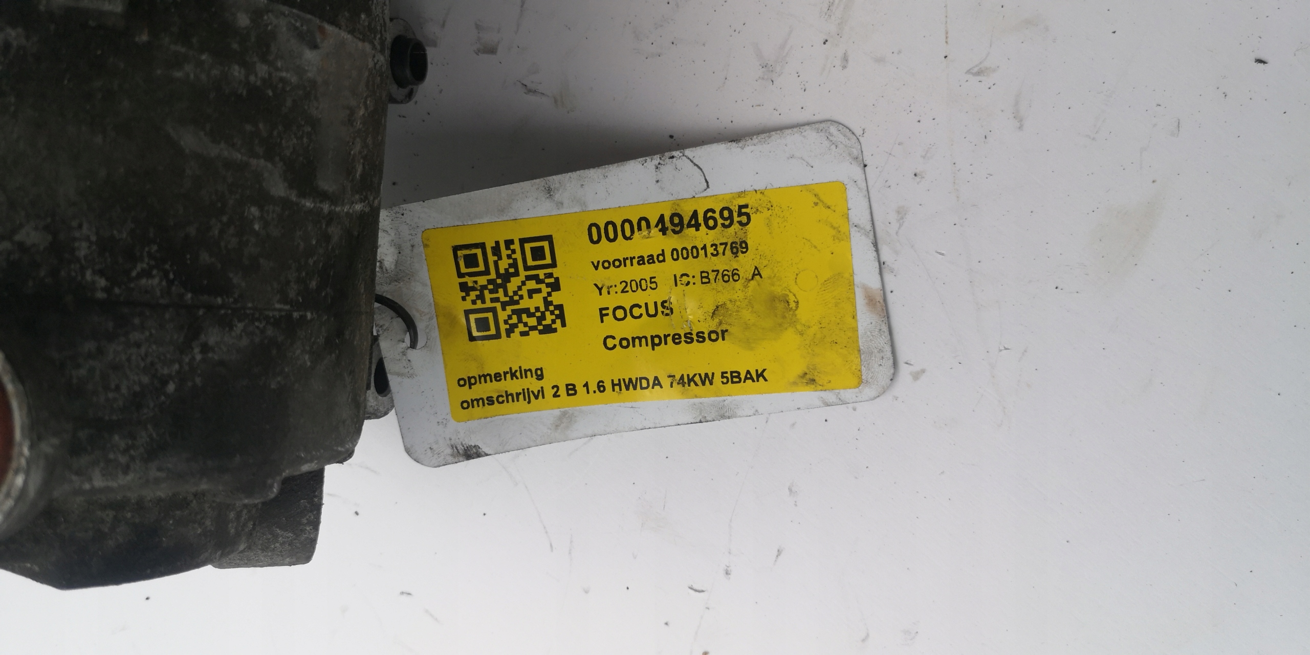 FORD FOCUS 3M5H-19D629-PF kompresor klimatizaci