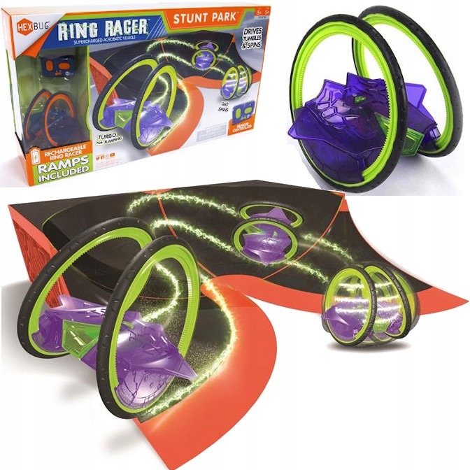 

HexBug Ring Racer Park Kaskaderski Rampa Pojazd