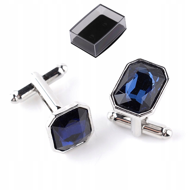 Eleganckie Męskie Spinki do mankietów koszuli MĘSKIE PREZENT DLA FACETA
