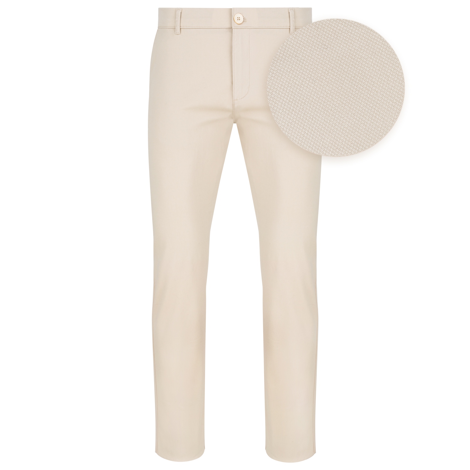 Pako Lorente béžové bavlněné kalhoty pro volný čas vel W40 L34