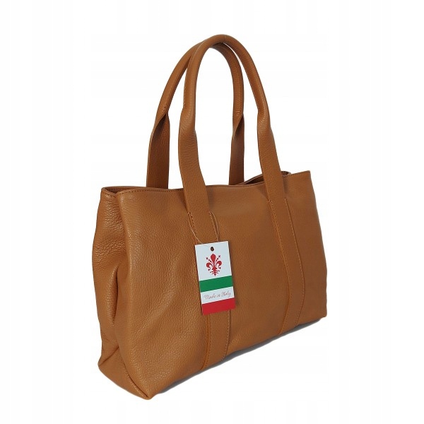 XL Taška Z Přírodní Kůže V Odstínu Teplé Hnědé_velmi POHODLNÁ_A4