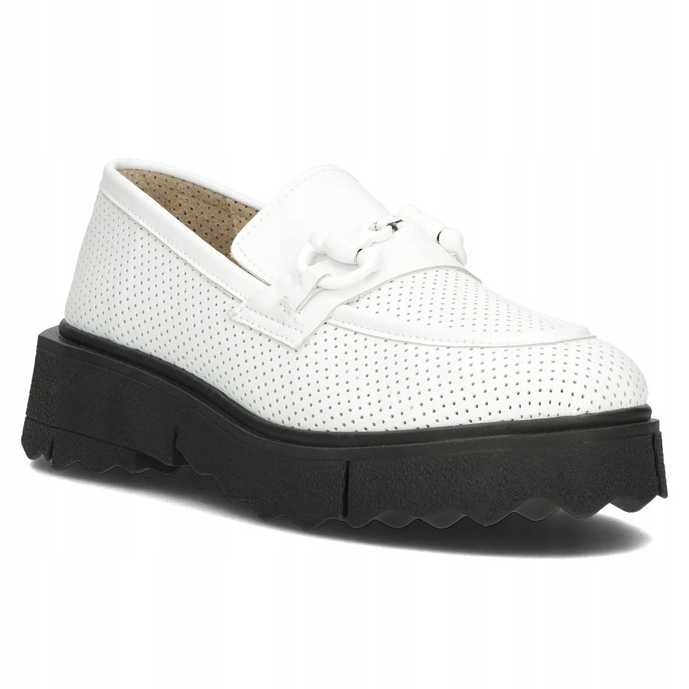 Skórzane półbuty Filippo DP3910/22 Wh r.39