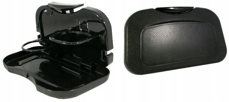 

2 x Stolik Samochodowy Tacka Na Kubek Tył Fotelu