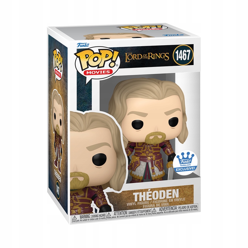 Funko POP the Lord of the Rings 1467 Theoden Special Edition