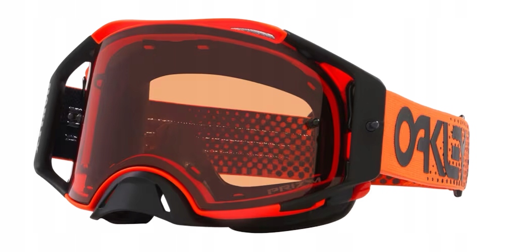 Oakley Airbrake MX Moto Orange B1B Prizm Bronze