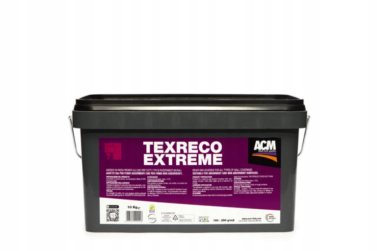 Hotové lepidlo na tapety Acm Texreco na povrchy nesavých dverí 10 kg