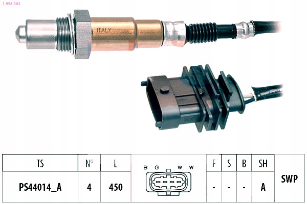 SONDA LAMBDA CORSA D 1.2-1.4 EPS Producent części EPS