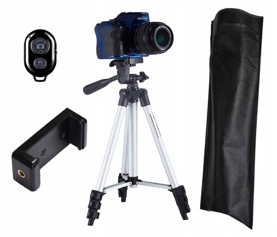 

Statyw tripod 4w1 pilot uchwyt na telefon 102cm