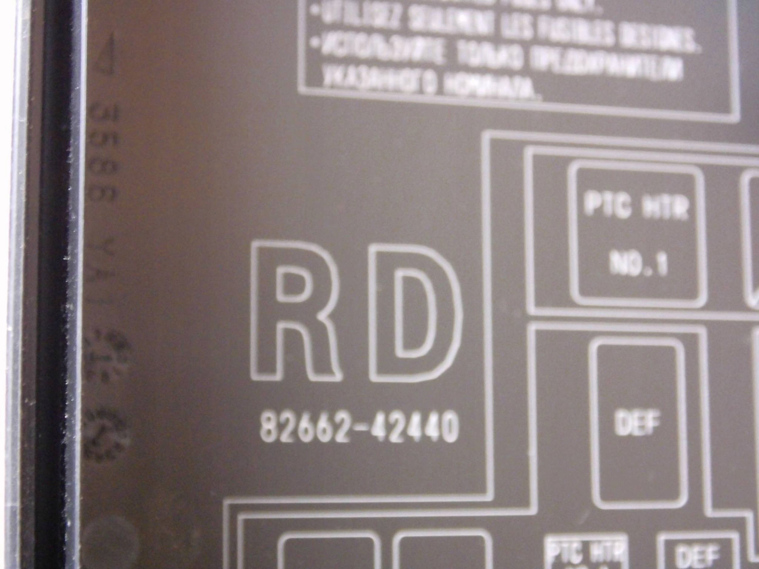 Toyota RAV4 IV 2.2 D-CAT Câblage Câblage Câbles Module fusibles