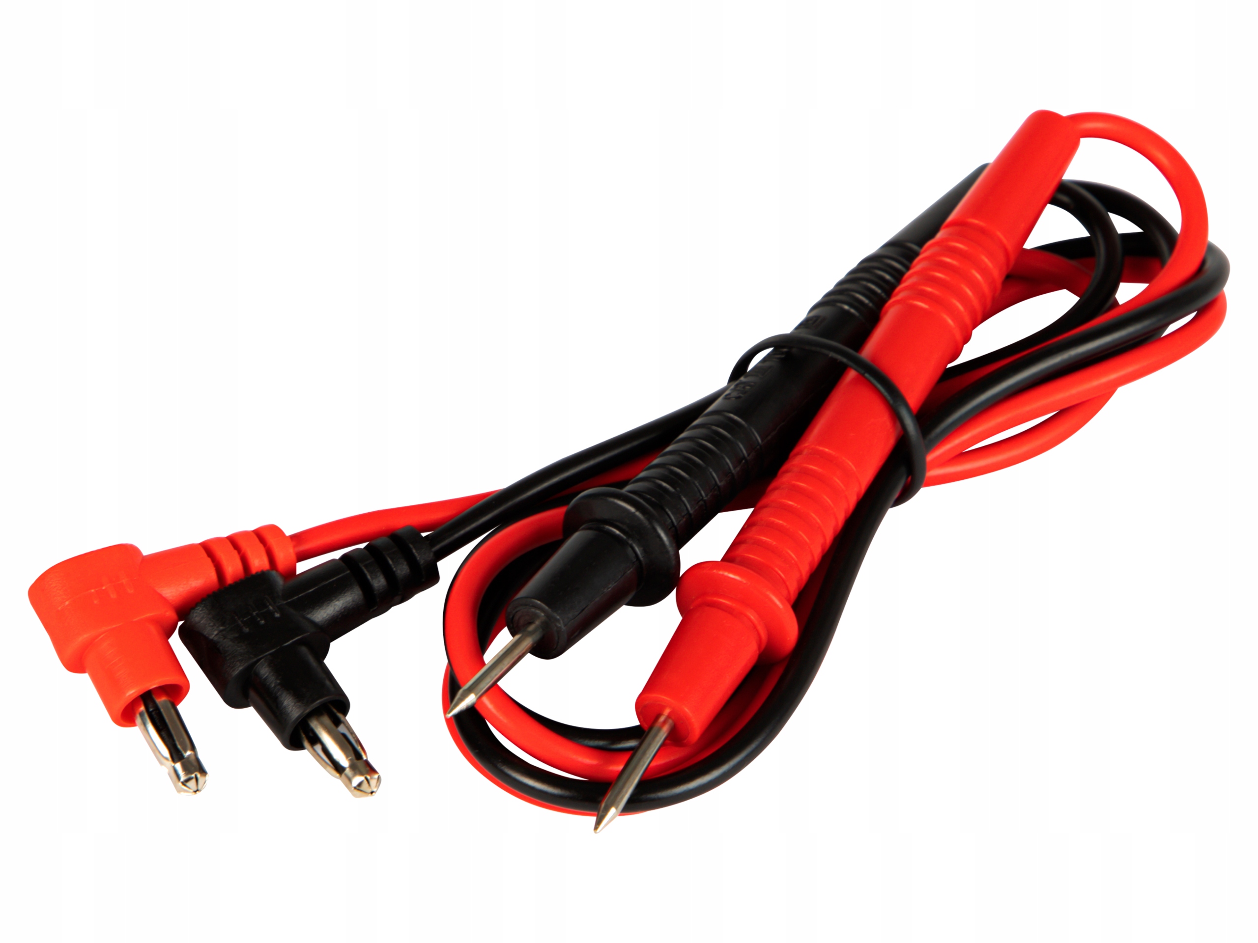 MULTIMETR MIERNIK PRĄDU NAPIĘCIA TEMPERATUR ZESTAW Rodzaj wyświetlacza LCD